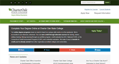 Desktop Screenshot of charteroak.edu